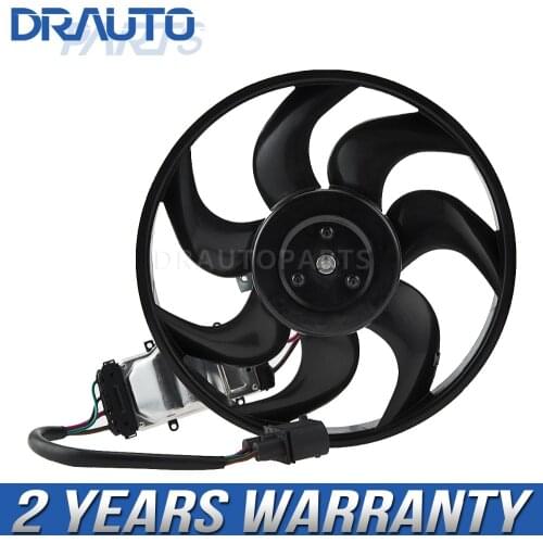 Left Auxiliary Engine Cooling Fan Motor 7L0959455F For Audi Q7 VW Touareg
