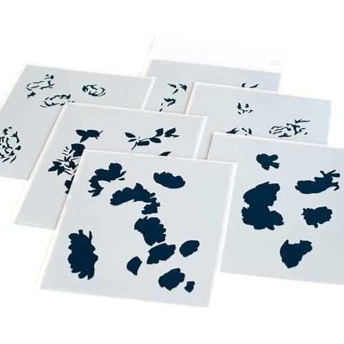 Irregular Hollow Metal Cutting Diary Dies And Stamps Stencils For Scrapbooking Stamps Embossing Mold Diy Paper Cards Craft