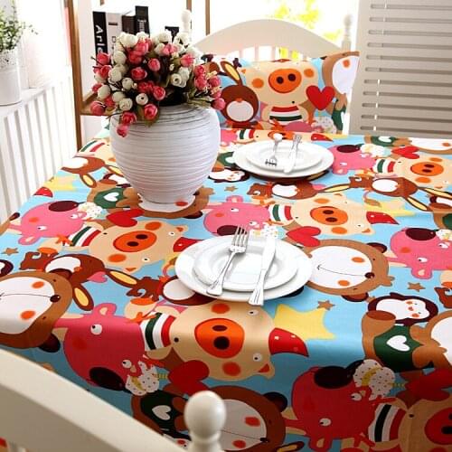 NIOBOMO Cotton Tablecloths