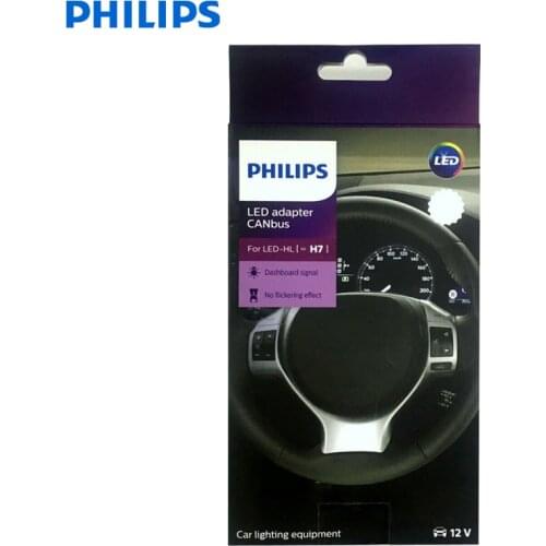 Philips LED CANbus H7 18952C2 Decoder LED Adaptor Error Cancel Remove Dashboard Warning Easy Install (Twin)