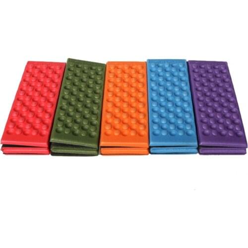 Outdoor Picnic Camping Mat Portable Folding XPE Foam Seat Pad Moisture-proof Hiking Picnic Egg Trough Waterproof Small Mats