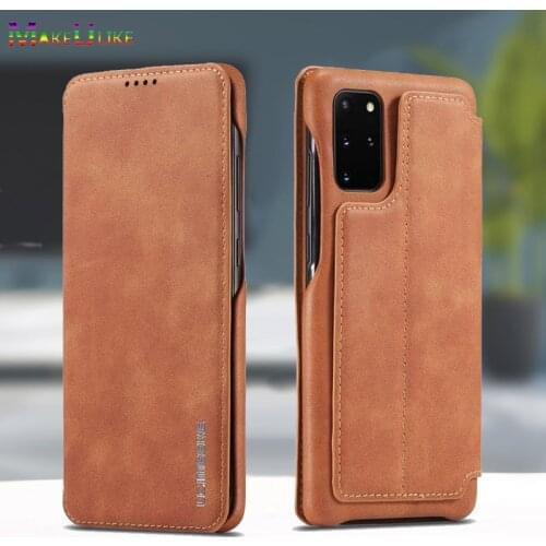 Simple Flip Case For Samsung Galaxy A12 A52 A72 5G Case Leather Magnetic Luxury Flip Case For Samsung A12 A52 A72 Cover