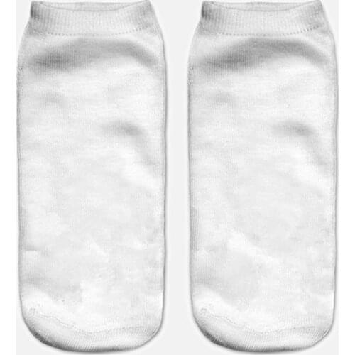 Dropship 3D Printed Cartoon Womens Low Cut Ankle Socks Novelty Casual Socks Meias