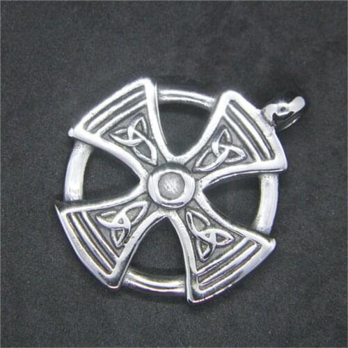 Rany&Roy Newest Top Quality Pendant 316L Stainless Steel Biker Fashion Hiphop Style Cross Pendant