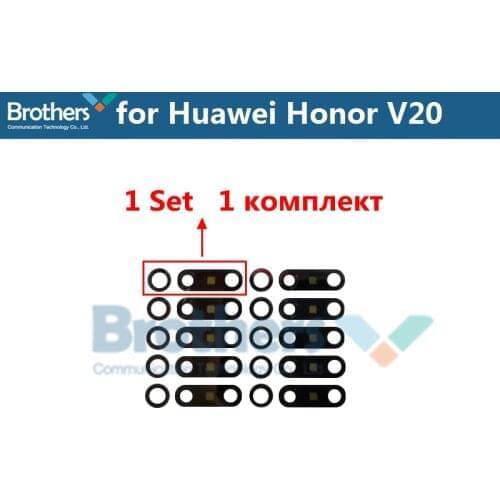 For Huawei Honor V20 Back Camera Lens Camera Glass for Huawei Honor V20 HD Cover New Phone Repair Parts Replacement Top Quality
