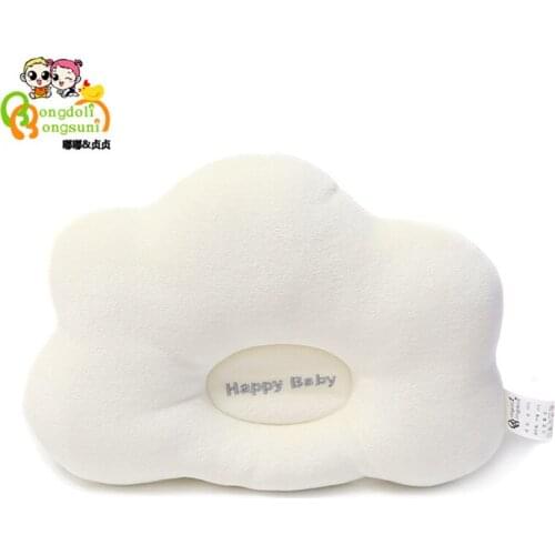 1Pcs Comfortable Baby Cotton Pillow Lovely Toddler Safe Cartoon Chicken Cloud Sleep Head Positioner Anti-rollover Baby Pillows