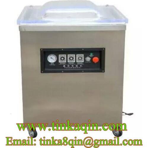 DZ-6002E Vacuum machine Tea leaves meat nut Foil bag Vacuum machine Sealer Single chamber vacuum machine