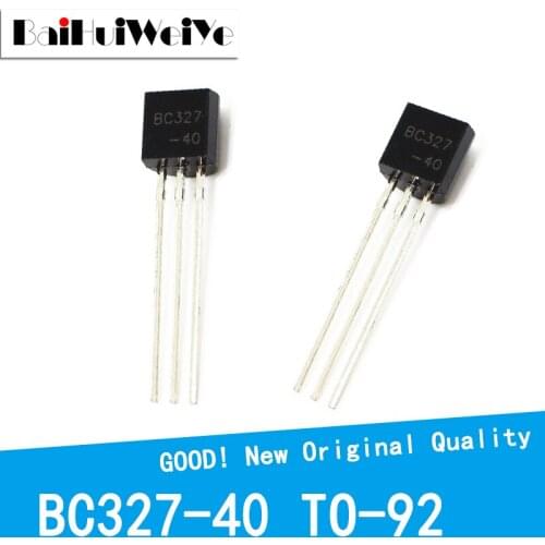 100PCS/LOT BC327-40 BC327 327-40 NPN TO-92 TO92 Triode Transistor New Original Good Quality Chipset