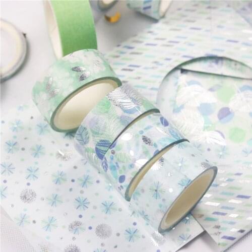 12pcs/set Masking Washi Tape Set Flower&Plant Cute Decor Label Sticker for Scrapbooking Album Planner Diary Journal DIY Sticker
