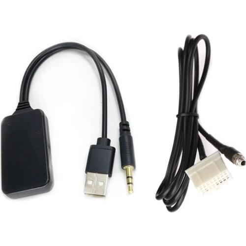 Biurlink Wireless Bluetooth AUX USB Adapter Radio Aux Music MP3 Cable Audio Adapter For Mazda 2 3 5 6