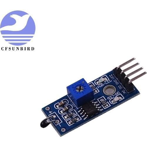 CFsunbird Best Price!!! 5 pcs Thermal Sensor Module Critesistor Thermistor Module Temperature Switch For DIY Electronic Car 4pin