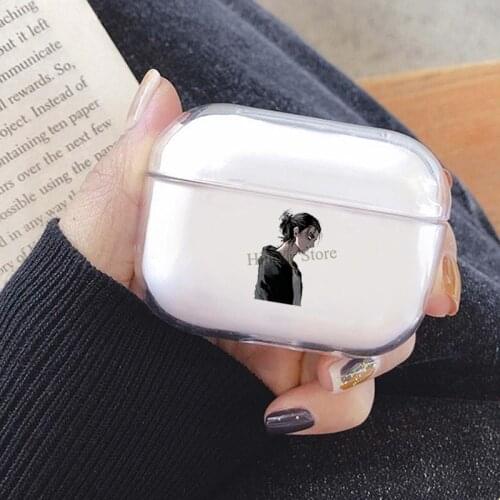 Attack on Titan Eren Jaeger Cover For AirPods Pro 3 Air Pods Case Earphone Accessories TPU Protector Airpods3 Case