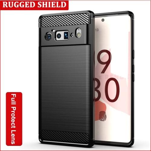 For Google Pixel 6 Pro 5 4 3 2 XL 3A 4A 5A Case Soft Silicone Armor Rubber Full Protect Lens Camera Back Cover Pixel6 Fundas