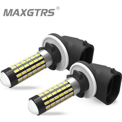 2X High Power DRL Lamps 6500K White H1 H3 881 880 H27 LED Replacement Bulbs For Car Fog Lights Daytime Running Lights 12V