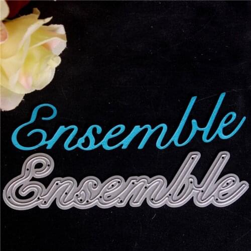 French word Metal Cutting Dies for Diy Scrapbooking Die Cut New 2018 Cuts for Paper Card Making Craft Embossing I love you