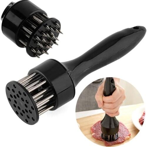 Meat Tenderizer Needle With Stainless Steel Kitchen Tools Small Stainless Steel Loose Meat Hammer 301-0414