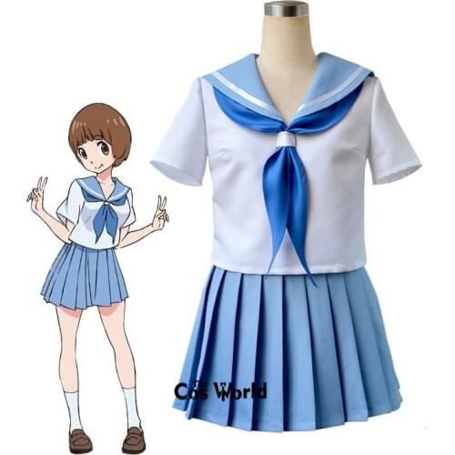 KILL la KILL Mankanshoku Mako Tops Dress Sailor Suit Uniform Outfit Anime Cosplay Costumes