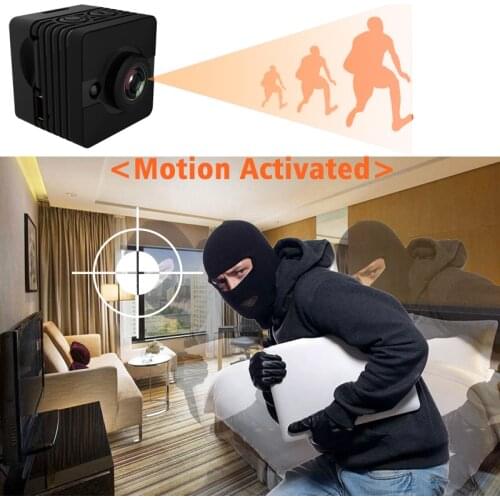 SQ12 Full HD1080P Mini Camera Sport Waterproof Action Secret Camcorder Night Vision Motion Sensor Video Audio Recorder Micro Cam