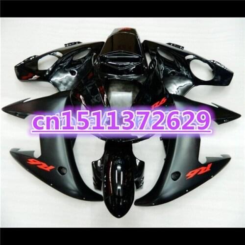 YZF R6 Fairing bodywork for Yamaha YZF R6 2003 2004 2005 YZF-R6 03 04 05 black full YZFR6 600 03-05 fairing kit-Dor D
