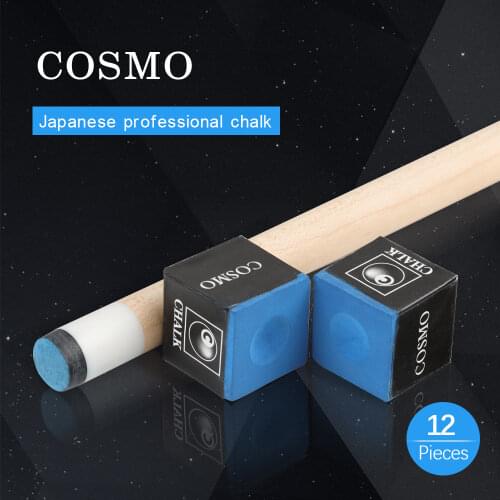 Original COSMO Chalk Billiard Chalk Blue Oil Pool Chalk Snooker Chalk Professional Billiard Accessories Made in Japan