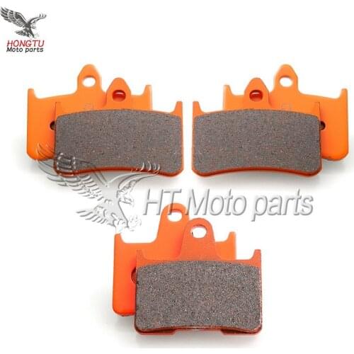 Motorcycle Dutch rock cotton Front Rear Brake Pads For Honda X4 CB 1300 1997-1998-1999-2000 CB1300