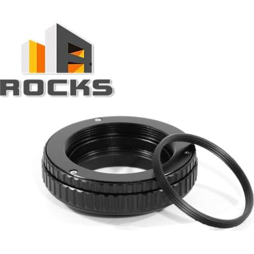 Pixco M39 Lens to M42 Camera Adjustable Focusing Helicoid Ring Adapter 13 -22mm Macro Extension Tube M39-M42