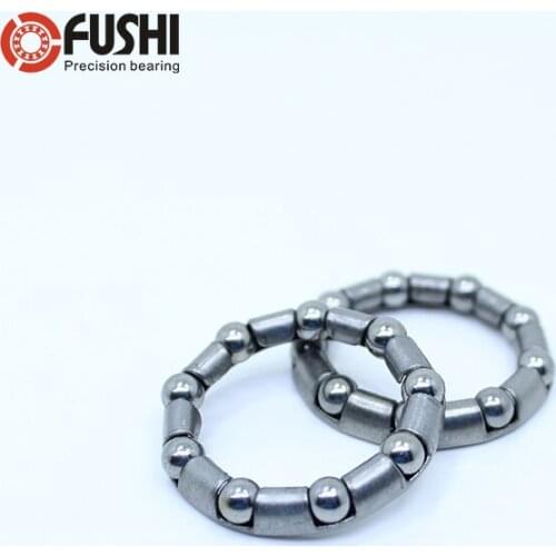 Caged Ball Bearings OD 31mm 8PCS Rear Bike Wheel Hub Headset Crankshaft Pivot Retainer Steel Oversize 9 Balls Bearing 31 mm