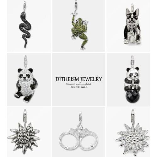 Frog Green Eva Pendants, 2018 New Fashion Jewelry 925 Sterling Silver Trendy Gift For Women Men Boy Girls Fit Necklace