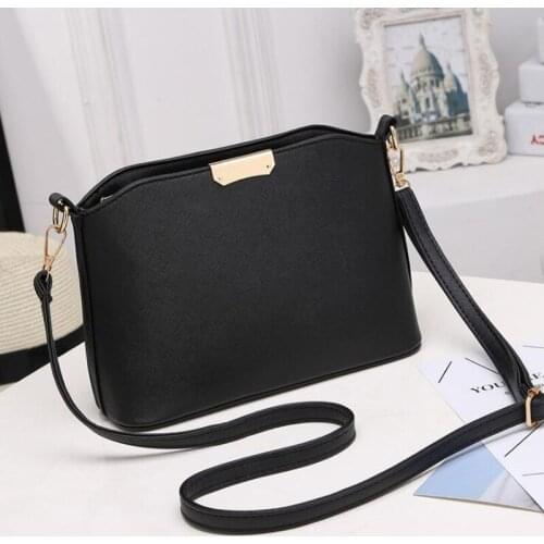 Hot Women Bag Fashion Simple Shoulder Bag Designer PU Leather Messenger Crossbody Bags Ladies Hand Bag