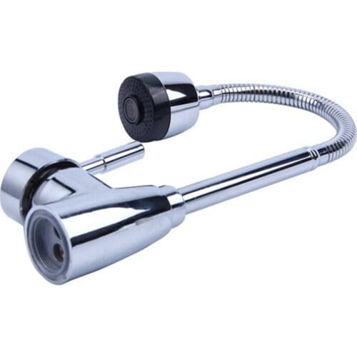 New Zinc Alloy 360 Degree Rotatable Hot Cold Mixer Tap Kitchen Wash Basin Faucet Single Handle