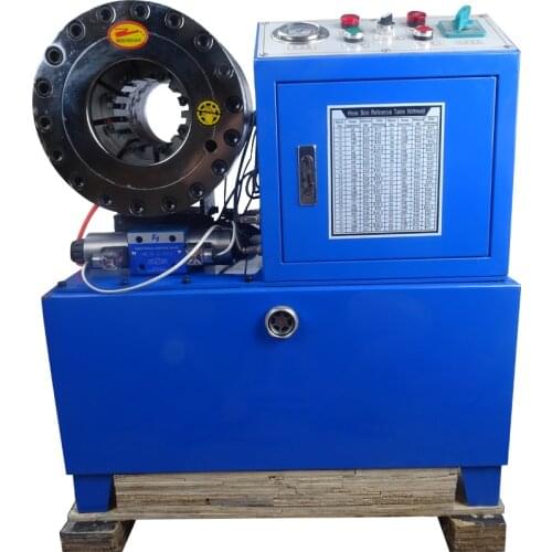 High quality BNT68 hydraulic hose crimping machine 1/4" to 2"4SH/SP 31.5Mpa system pressure rated 560T Max. pressure ship by sea
