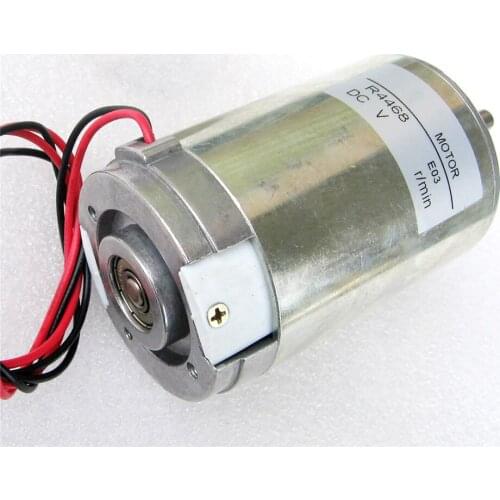 High Speed 12V 24V 2400RPM 5000RPM Brushed Motor Long Shaft DC Motor for Spun Sugar Machine Accessories