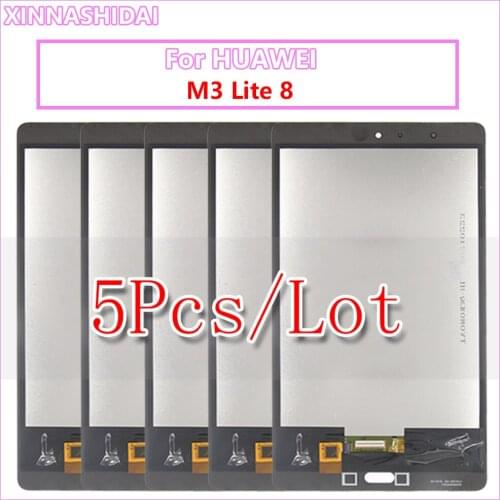 5PCS/LOT For Huawei MediaPad M3 Lite 8.0 CPN-AL00 CPN-W09 CPN-L09 LCD Display +Touch Screen Digitizer Assembly