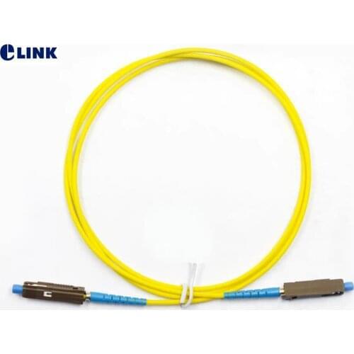 10pcs 15M MU Patchcord SM SX MU-LC MU-FC MU-SC MU-ST fiber optic jumper 15mtr Simplex 9/125um optical ftth patch cable IL