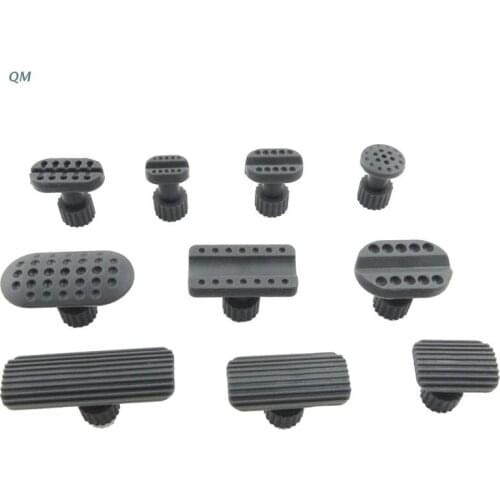 10pcs Car Repair Tool Dent Puller Suction Cup Removal Gasket Automobile Sheet Metal Repair Gaskets 13MF