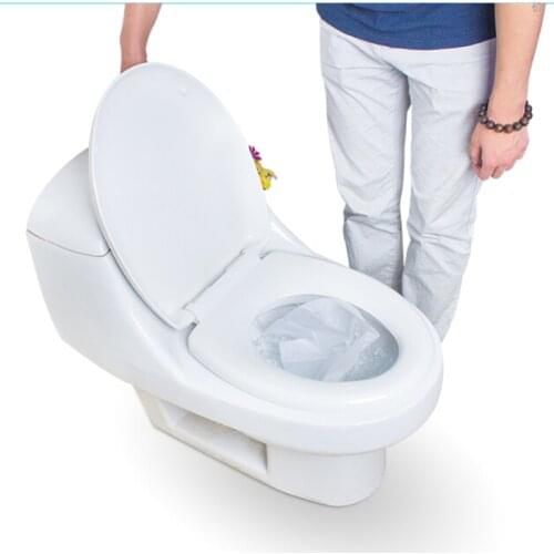 10pcs Disposable Toilet Seat Cover Toilet Tools Toilet Paper Mat For Travel Outdoors Camping Bathroom Accessories