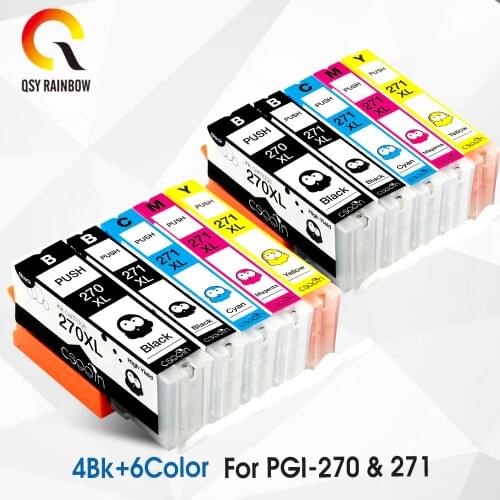 10PK PGI-270 CLI-271 PGI 270 CLI 271 printer ink cartridge for canon PIXMA MG5720/MG5721/MG5722/MG6820/MG6821/MG6822/MG7720