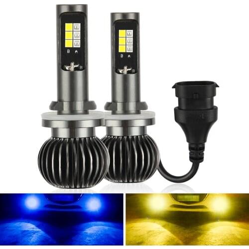 2PCS H7 Led H1 H3 Car Headlights 60W H8 9005 9006 14000LM Led Fog Lamps Bulbs 5202 880 881 Led Lights For Auto Headlamp 6500K