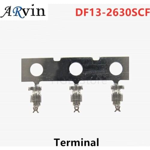 20PCS Connector DF13-2630SCF Terminal Wire Gauge 26-30AWG