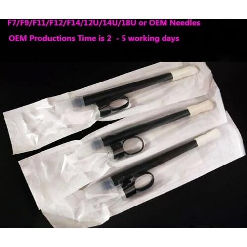 200pcs Disposable Microblading pen 18U EO Gas Sterilized 3D Micro Blade Tools Permanent makeup machine pen Eyebrow tattoo Pen