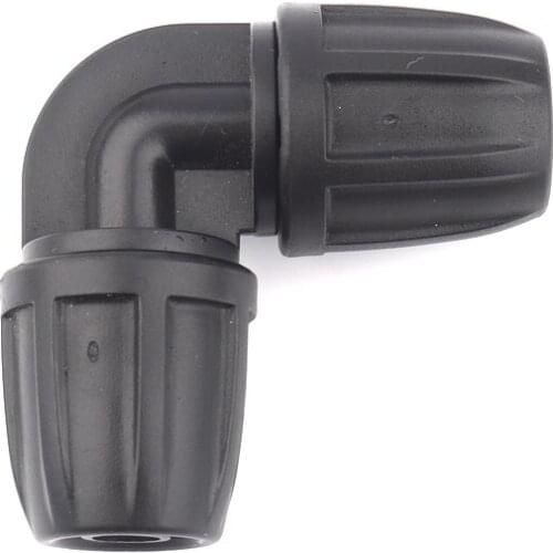 30pcs 8/11 9/12mm Garden Water Pipe Connectors Micro Irrigation Hose Elbow Connector Agricultural Irrigation Water Tube Joints