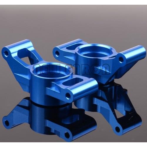 #7752 2P CNC Aluminum Hub Carriers Stub Axle Left & Right For RC Car Part 1/5 Traxxas X-Maxx 6S 8S Monster Truck 77076-4 77086-4