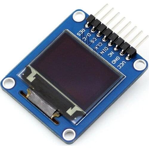 0.95inch RGB OLED (A) small Display Module SSD133 Driver Chip 1 96 x 64 Resolution SPI Interfaces curved/horizontal pinheader