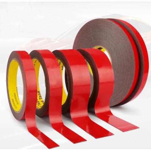 3m Vhb Double Sided Powerful Adhesive Foam Tape for Car Strong Sticky Adhesive Tape Anti-temperature Waterproof Office Decor
