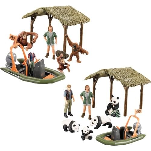 Animal Figurine Sculpture Model People Action Figure Educational Toy Kids