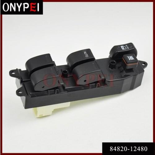 Electric Power Window Master Switch 84820-12480 For Toyota 2001-2009 RAV4 Camry Sienna 8482012480