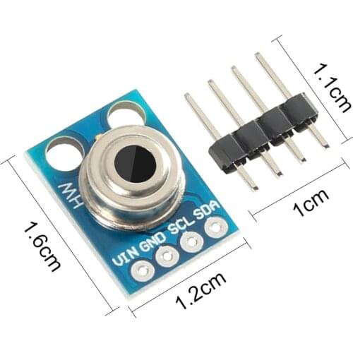 GY-906 MLX90614ESF New MLX90614 Contactless Temperature Sensor Module