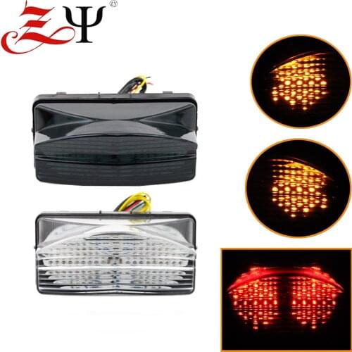 Integrated LED Tail Light Turn Signals For Honda CBR600 F4i 2001-2008