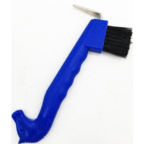 Quality and professional cattle Horse hoof pick/cleanning tool with Soft touch gel handle cattle horse farm equipment
