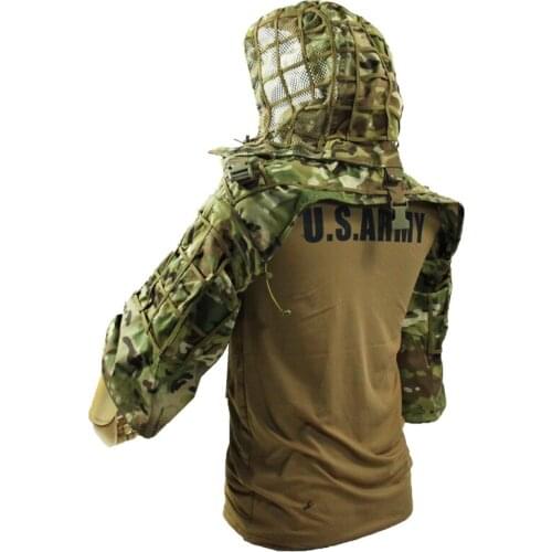 NEW Tactics Camouflage Auspicious Clothing Camouflage Nets for Hunting Camouflage Uniforms with Removable Caps for Easy Storage